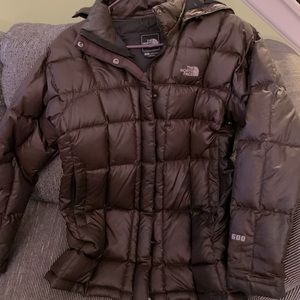 North Face 660 chocolate brown jacket